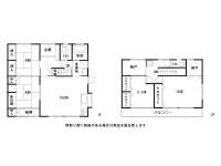 高知県高知市深谷町 高知市深谷町 一戸建 の間取り