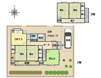 高知県高知市大谷公園町6-31 高知市大谷公園町 一戸建 の間取り