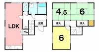 高知県土佐市蓮池2047-3 土佐市蓮池 一戸建 の間取り