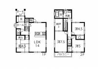 高知県高知市小倉町 高知市小倉町 一戸建 の間取り