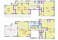 高知県南国市久礼田1238-3 南国市久礼田 一戸建 の間取り