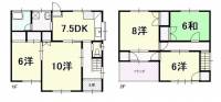 高知県高知市福井町498 高知市福井町 一戸建 の間取り