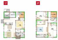 高知県香美市土佐山田町西本町１丁目3-4 香美市土佐山田町西本町 一戸建 の間取り