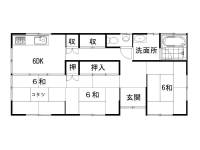 高知県高知市長浜4904-15 高知市長浜 一戸建 の間取り