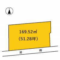 高知県高知市長浜595 高知市長浜  の区画図