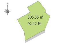 高知県高知市重倉24-2 高知市重倉  の区画図