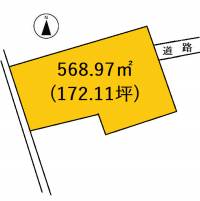 高知県香美市土佐山田町杉田592 香美市土佐山田町杉田  の区画図