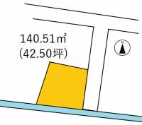 高知県高知市朝倉丙1396-5 高知市朝倉丙  の区画図