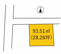 高知県高知市瀬戸２丁目1-20 高知市瀬戸  の区画図