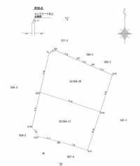 高知県南国市立田564-20 南国市立田  の区画図