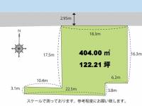 高知県高知市神田548-1 高知市神田  の区画図