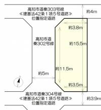 高知県高知市薊野西町１丁目6-18 高知市薊野西町  の区画図