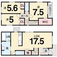 高知市介良乙 高知市介良乙 一戸建 ⑭の間取り