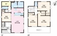 高知市桟橋通3丁目 高知市桟橋通 一戸建 6期4号棟の間取り