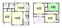 高知市福井町 高知市福井町 一戸建 の間取り