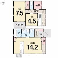 土佐市高岡町乙 土佐市高岡町乙 一戸建 の間取り