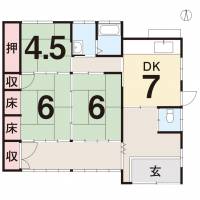 高知市福井町 高知市福井町 一戸建 の間取り