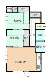 高知市瀬戸1丁目 高知市瀬戸 一戸建 の間取り