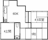 高知市新本町2 高知市新本町 一戸建 の間取り