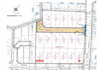 高知市朝倉西町２丁目 高知市朝倉西町 1号地の区画図