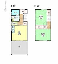 香美市土佐山田町宝町２丁目 土佐山田町宝町２丁目貸家 の外観