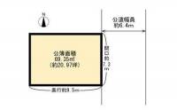 高知県高知市塚ノ原 高知市塚ノ原  の区画図