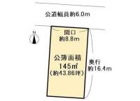 高知県高知市介良乙 高知市介良乙  の区画図