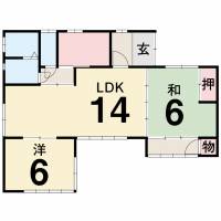 南国市立田 南国市立田 一戸建 の間取り