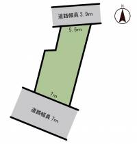 高知市五台山 高知市五台山  の区画図