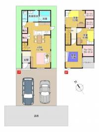 高知県高知市百石町４丁目 高知市百石町 一戸建 の間取り