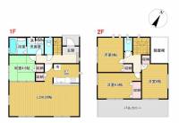 高知県香南市野市町みどり野東３丁目 香南市野市町みどり野東 一戸建 の間取り