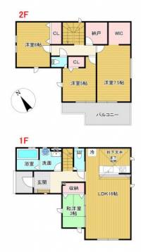 高知県高知市竹島町 高知市竹島町 一戸建 の間取り