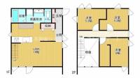 高知県高知市朝倉丙 高知市朝倉丙 一戸建 の間取り