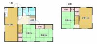 高知県香南市野市町みどり野３丁目 香南市野市町みどり野 一戸建 の間取り