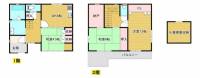 高知県高知市比島町１丁目 高知市比島町 一戸建 の間取り