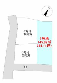 高知県高知市中秦泉寺 高知市中秦泉寺  の区画図