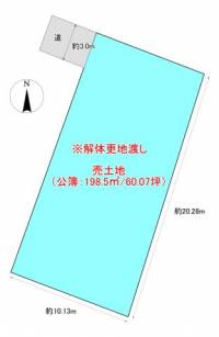 高知県香南市野市町西野 香南市野市町西野  の区画図