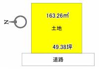 高知県高知市中万々 高知市中万々  の区画図