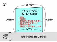 高知市神田 高知市神田 の区画図