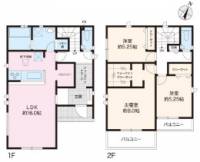 高知市桟橋通3丁目24-12 高知市桟橋通 一戸建 （5期3棟1）の間取り