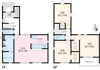 高知市百石町1丁目 高知市百石町 一戸建 （6期1棟）の間取り