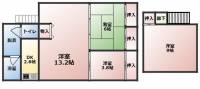 香南市香我美町山北 香南市香我美町山北 一戸建 の間取り