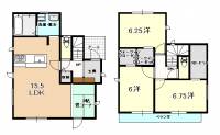 高知市高見町414-1 高知市高見町 一戸建 の間取り