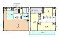 南国市緑ケ丘1丁目907-1 南国市緑ケ丘 一戸建 の間取り