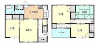 高知市福井町498 高知市福井町 一戸建 の間取り