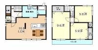 高知市横内144-144 高知市横内 一戸建 の間取り