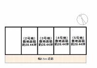 高知市百石町2丁目14 高知市百石町 ４号地の区画図