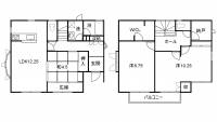 高知市長浜5962-45 高知市長浜 一戸建 の間取り