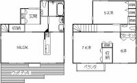 高知市長浜蒔絵台1丁目15-6 高知市長浜蒔絵台 一戸建 の間取り