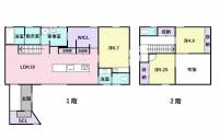 香南市野市町西野214-6 香南市野市町西野 一戸建 の間取り